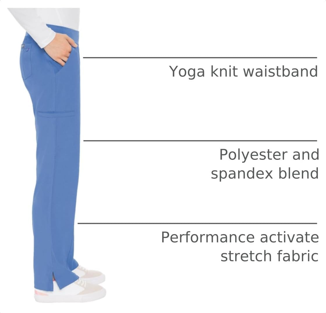 Med Couture Women's 'Energy Collection' Yoga 2 Cargo Pocket Pant