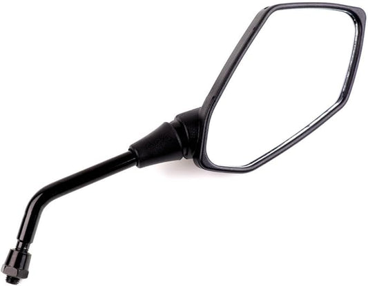 Motorcycle Rear View Side Mirrors-10mm Clockwise Threaded Mounting Bolt-Fits for Kawasaki, for Suzuki, for Victory and More-Pair
