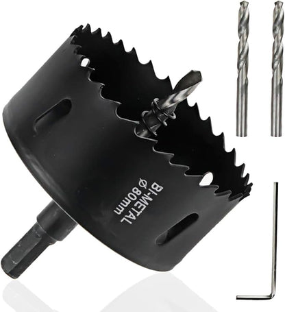 Hole Saw Drilling Cutter Tool for Wood Material 80mm3.15" Cutting Dia
