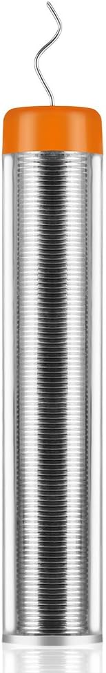 Solder Wire with Flux Rosin Core Tin Lead 63/37 0.031" Diameter 0.42oz in Storage Tube Welding Soldering DIY Works