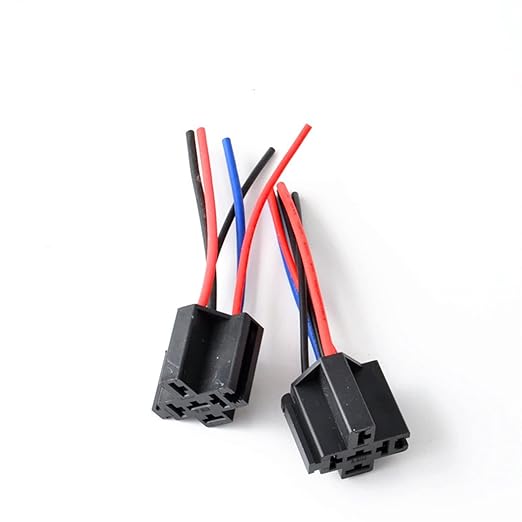 Auto Relay Socket with 5 Cables car Relay