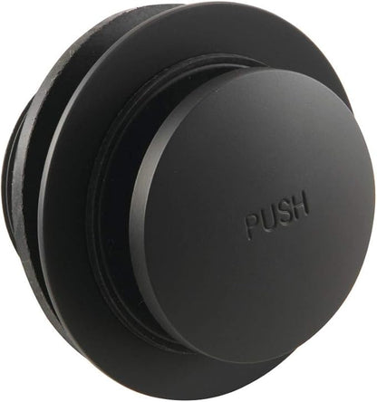 Kingston Brass DTT200MB Tip-Toe Tub Drain, Matte Black