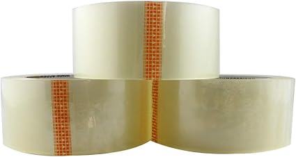 HGP, Single, 2" Clear Packing Tape, 1.6 MIL, 110 Yard Roll, for Box Carton Shipping Packaging Sealing Moving Tape Guns