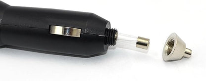 JacobsParts 12V DC 5.5mm x 2.1mm Car Cigarette Lighter Power Supply Adapter Cable (5 Feet)