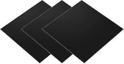 EZ Craft USA Glossy Adhesive Backed Vinyl Sheets (1, Black)