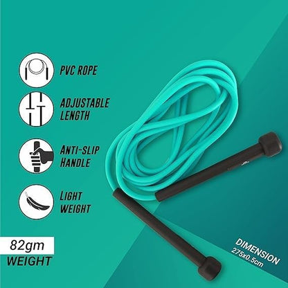 Skipping Rope for Men, Women & Children, Jump Rope for Exercise, for Workout & Weight Loss, Exercise Rope, Skipping Rope for Training, Sports Fitness Gym