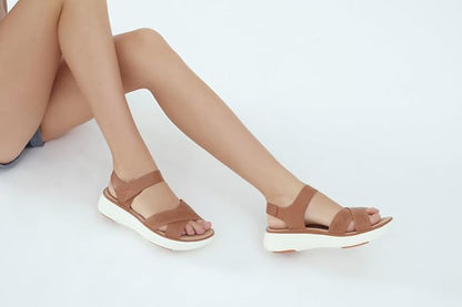 Size 6 UBFEN Womens Platform Sandals Wedge Walking Comfortable Casual Adjustable Strap Lightweight Open Toe