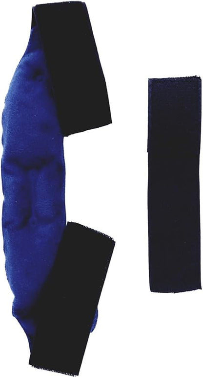 Dental Pain Relief Pack for Facial Pain and TMJ Relief  Includes 8 Inch Elastic Extender Strap for Extra Length Where Needed  Dual Use Ice Pack for Cold Therapy  Soft Plush Warm Compress for Heat