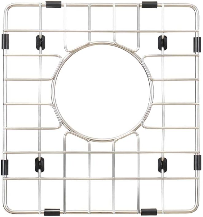 Starstar Sinks Protector Stainless Steel Kitchen Sink Bottom Grid, Rack (11.25 L x 12 W)