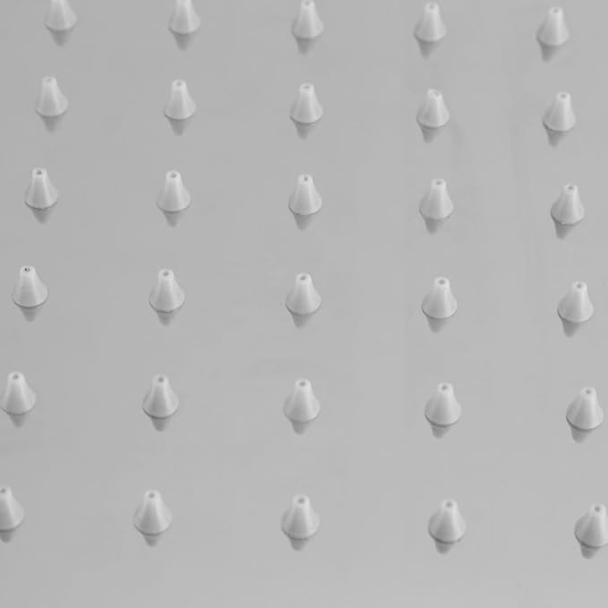 Zerone Rain Showerhead, 8 inch Stainless Steel Rainfall Shower Bathroom Top Sprayer Showerheads Sprinkler
