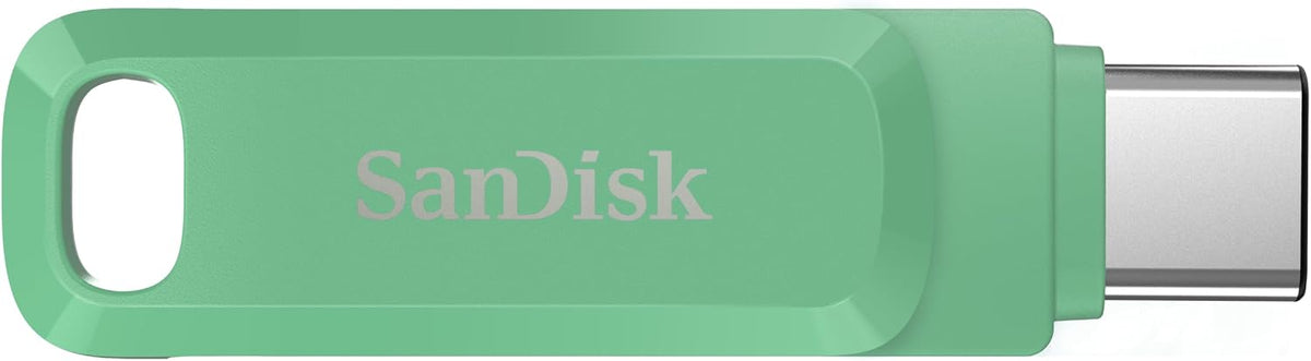 SANDISK 256GB Ultra Dual Drive Go USB Type-C Flash Drive - Up to 400MB/s, Absinthe Green - SDDDC3-256G-G46AG
