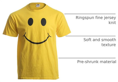 Smile Face | Cute, Positive, Happy Smiling Face Unisex T-Shirt for Men or Women