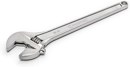 Crescent Adjustable Tapered Handle Wrench - Boxed - Home Improvement, Garage  Mechanic Versatile Hand Tool - 15" - AC215BK