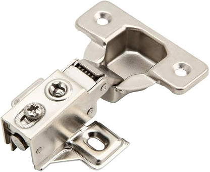 2 Pack Silverline Quiet Soft Close Cabinet Door Hinges, Face Frame 3/4 Inch Overlay, with Built-in Dampers, Strong Heavy Duty Steel for Kitchen Bathroom