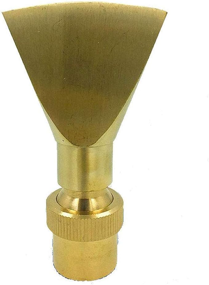 Fan Shaped Fountain Nozzle Sprinkler Spray Head for Pond 34"