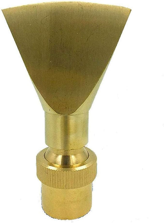 Fan Shaped Fountain Nozzle Sprinkler Spray Head for Pond 34"