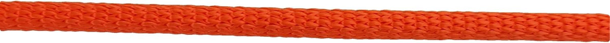 1/4 inch Neon Orange Dacron Polyester Rope - 500 Foot Spool | Solid Braid - High Visibility (500 ft)