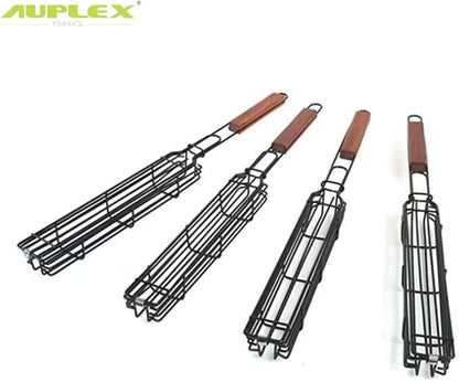 Portable BBQ Meat Clip BBQ Grill Outdoor Clip BBQ Mesh Sausage Clip