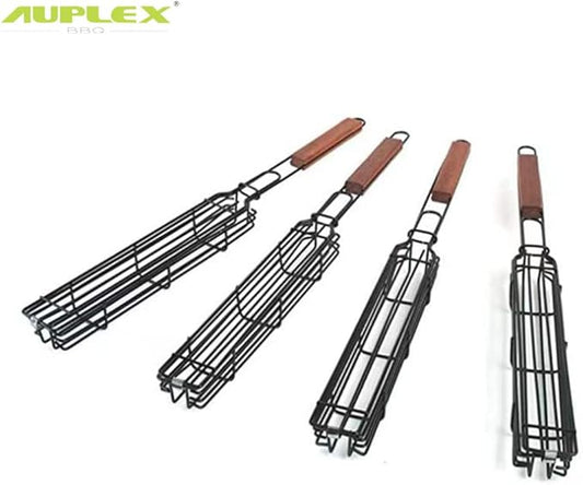 Portable BBQ Meat Clip BBQ Grill Outdoor Clip BBQ Mesh Sausage Clip