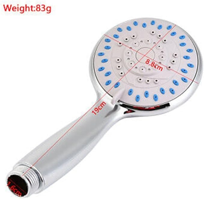 Handheld 5 Mode Shower Head Multi-Function High Pressure Sprayer Bathroom Accessories Water Saving Shower Head Shower Bath Head