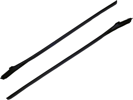 Driver and Passenger Side Windshield Moulding Kit Compatible with Lexus IS250 IS350 is-F 2006-2013 Replace 75551-53020 75552-53020 75545-53011