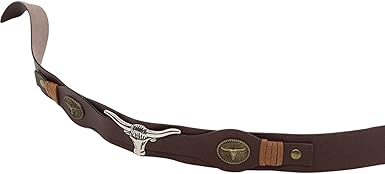 Hand Made Replacement Hat Belt for Men Fedora Hat Bands Cowboy Hat Bands Leather Hat Bands Western Hat Belt