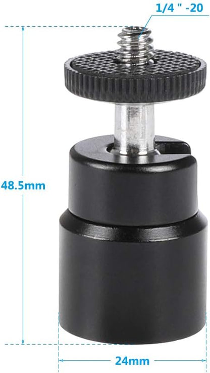 Mini Ball Head Bracket Holder Mount for Camera Flash Light