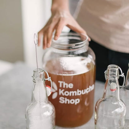 The Kombucha Shop - Bottle Brush for Cleaning Swing Top Bottles, Stout Bottles and Growlers
