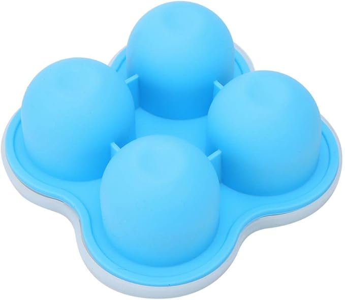 01 Egg Bite Mold, Silicone Egg Steamer, Four Holes Convenient for Home Pressure Cookers Kitchen Restaurant