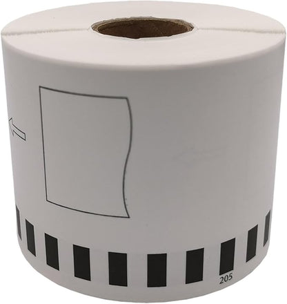 Continuous Labels Replaces DK-2205 Printer Label for QL-500 550 1050 1060, 62mmx30.48m, White