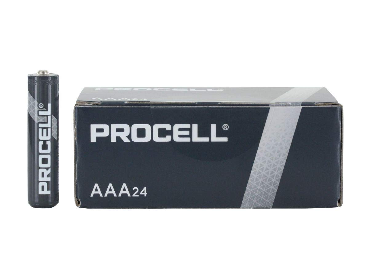 Procell PC2400 AAA Alkaline Batteries, 24 Count