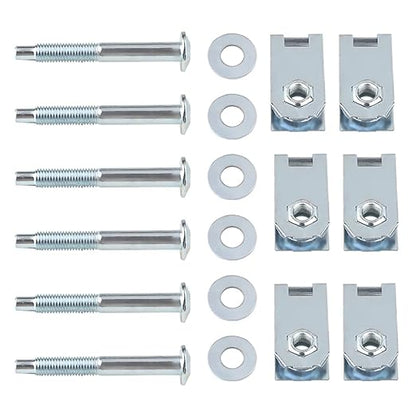 Truck Bed Mounting Bolt Nut Hardware Kit Compatible with 1997-2012 Ford F150,1997-2012 Ford Lobo Pickup, 2006-2008 Lincoln Mark LT Replaces  924-313, W708605-S436