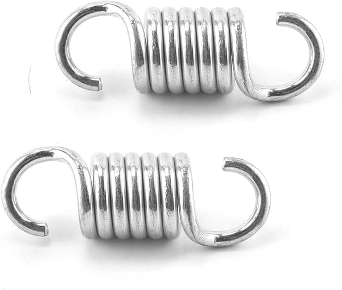 2Pcs Porch Swing Springs,1500lb Heavy Duty Springs, Rust Resistant Swing Springs, Spring for Swing Hammock Hanging Chair Spring for Hammock Spring,Porch Swings (B)