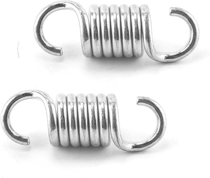 2Pcs Porch Swing Springs,1500lb Heavy Duty Springs, Rust Resistant Swing Springs, Spring for Swing Hammock Hanging Chair Spring for Hammock Spring,Porch Swings (B)