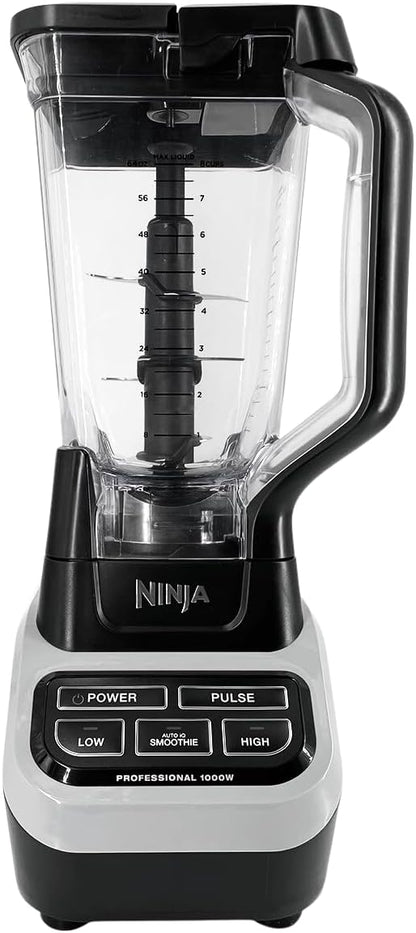 Ninja Professional Blender 1000, CO650B, 1000-Watt Motor Base, 72 oz, Black (Casual)