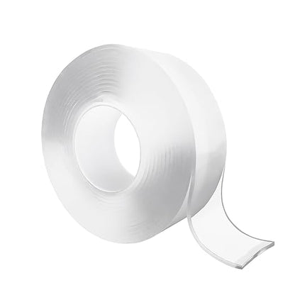 Nano Adhesive Tape, 9.84ft Long and 1.18inch Wide, Multi-Use with Premium Grip, Water-Washable for Home and Car Decoration