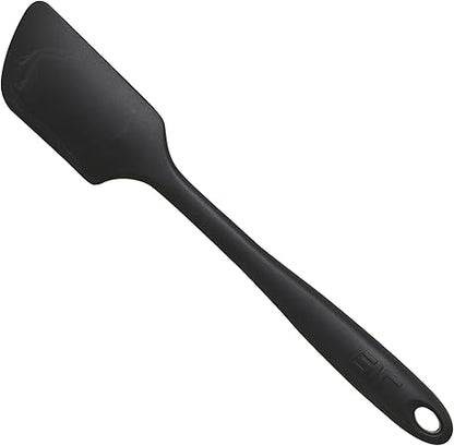 Get It Right Premium Silicone Spatula  Heat Resistant up to 550F  Seamless, Nonstick Kitchen Spatulas for Cooking, Baking, and Mixing  Ultimate - 11 IN, Black