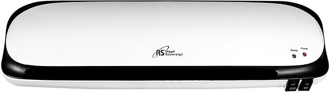 Royal Sovereign 12" Desktop Laminating Machine with Jam Release Lever (CL-1223) , White