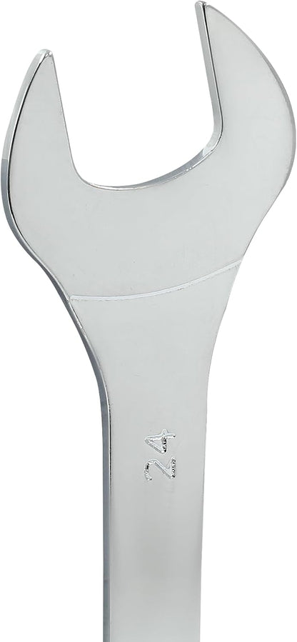 Hordion 22mm x 24mm Open End Wrench, Super Thin Metric Chrome Plated Steel Wrench for General Repairs Household Maintenance