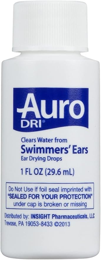 Auro-Dri - Ear Water Drying Aid, 1 Fl. Oz. (2 Pack Value Bundle)