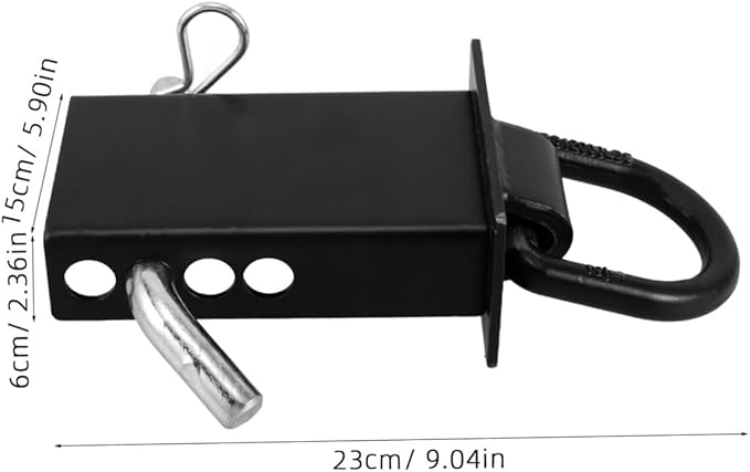 Zerodeko Heavy Duty D Rings for Trailer Tie Downs Durable Stake Pocket Anchors for Secure Cargo Attachment Versatile Metal Lashing Rings for Trucks and Trailers Wear Design