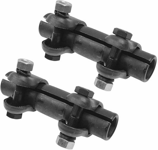 2pcs Suspension Tie Rod End Adjusting Sleeve Right Passenger Left Driver Front Side Truck 92999032 ES2080S 52004472