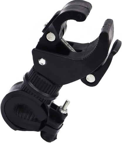 Gatuida Sturdy Bike Light Stand Plastic Flashlight Holder Bike Stand Clip for Cycling Accessories