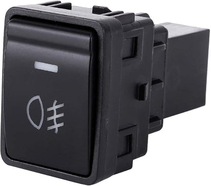 Car Replacement Parts Car Fog Light 5 Pin On-Off Button Switch for Nissan Sylphy(Green Light)