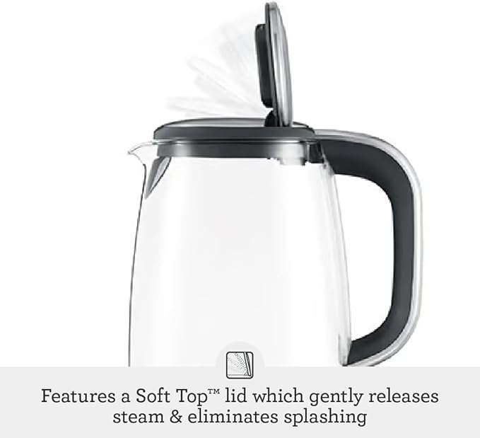 Breville BKE830XL IQ Kettle Pure Water Heater, 57 oz, Brushed Stainless Steel