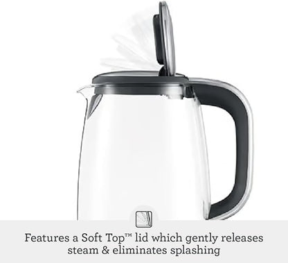 Breville BKE830XL IQ Kettle Pure Water Heater, 57 oz, Brushed Stainless Steel