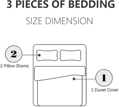 Wed Addams TV Girl Duvet Cove Bedding Set 3D Print Bedding Comforter Cover Duvet Cover Pillowcases 3 Pcs (05,Twin-68x86in20x30in2)