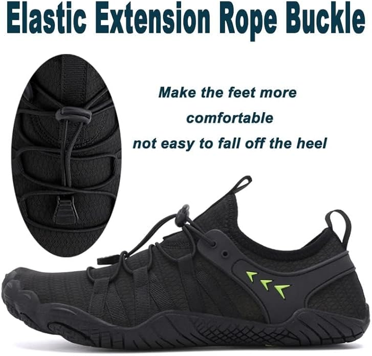 Water Shoes Men Women Barefoot Shoes Outdoor for Beach Aqua Swim Pool River Water Quick Dry Boating Fishing Diving Surfing with Yoga Aerobics