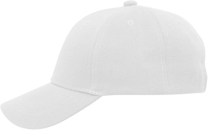 TOP HEADWEAR Blank Kids Youth Baseball Adjustable Hook and Loop Closure Hat