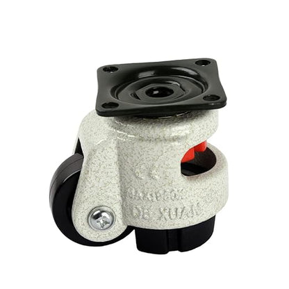 Leveling Caster Leveling Wheel Lever Caster Workbench Caster Bracket Caster Wheel Locking Swivel inch Workbench Wheel GD40F GD40S